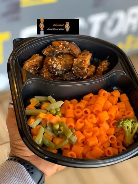 مشروع إنتاج وجبات غذائية صحية جاهزة للعملاء الرياضيين أو المهتمين بالنظام الغذائي